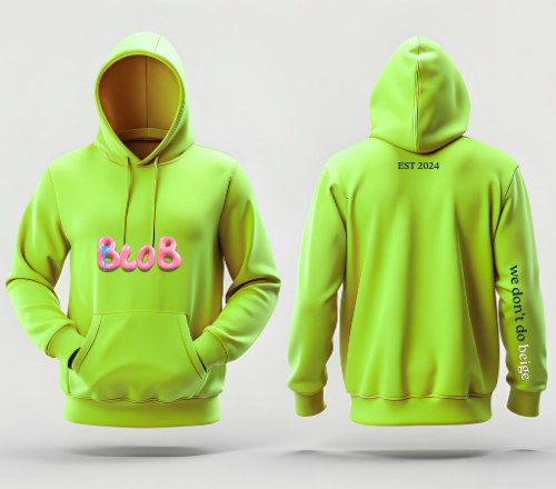 Oversized hoodie back